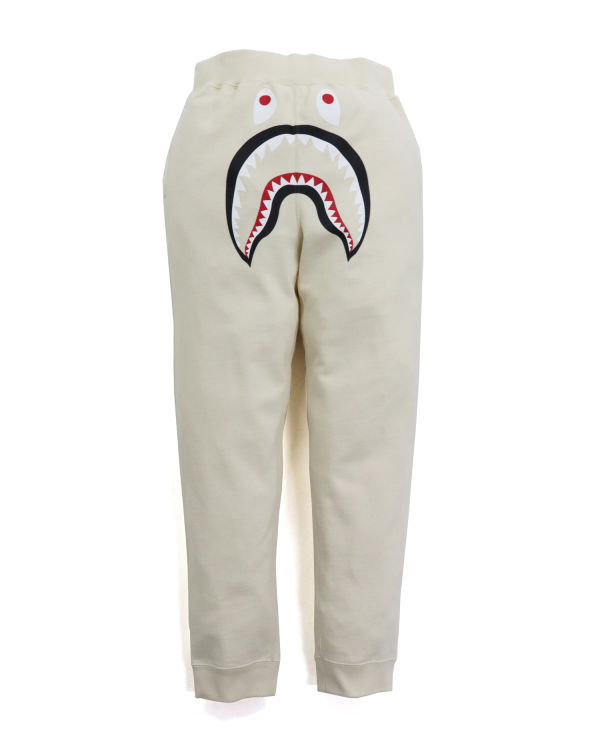 Pantalones Deportivos Bape Shark Hombre Blancas | DLRXQ-6124