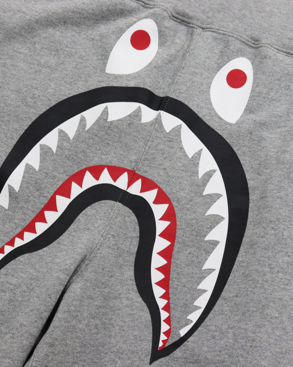 Pantalones Deportivos Bape Shark Hombre Gris | WRAYD-7634