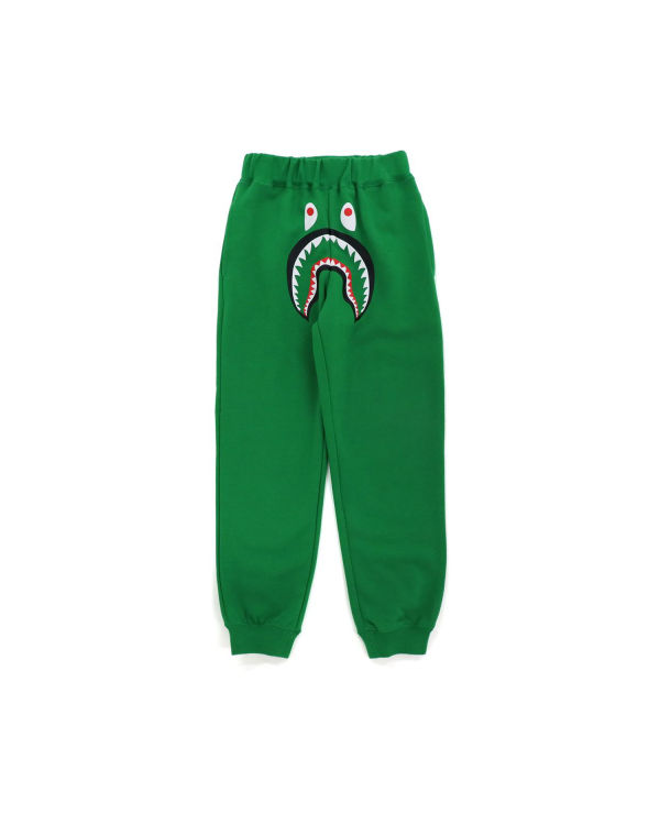 Pantalones Deportivos Bape Shark Slim Niños Verde Menta Verde | MJPZO-3126