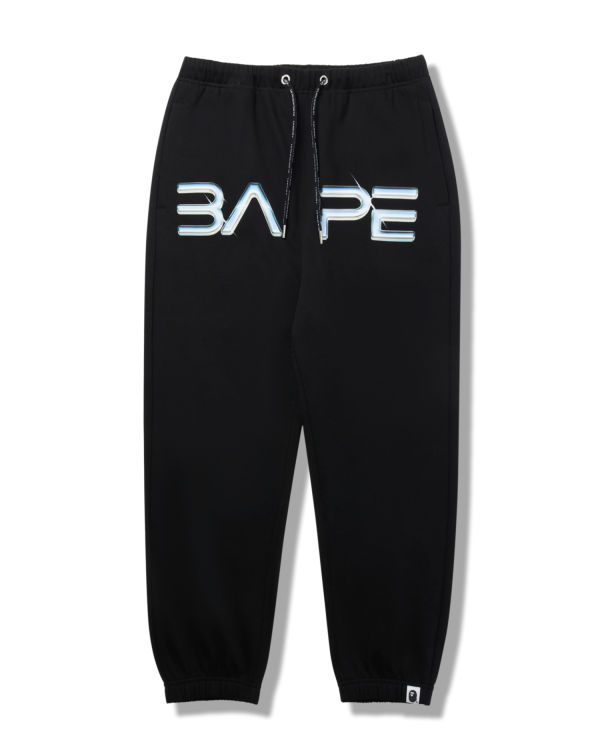 Pantalones Deportivos Bape X Hajime Sorayama Logo Hombre Negras | ODTNW-2037