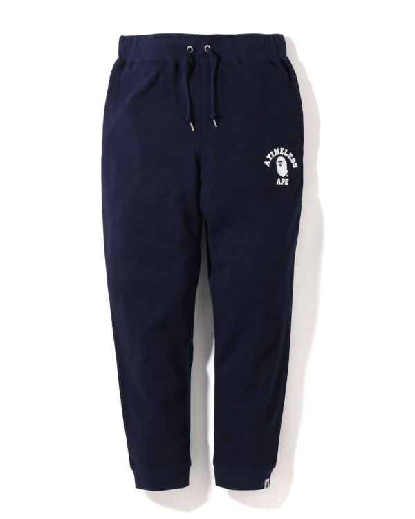 Pantalones Deportivos Bape X JJJJOUND College Hombre Azul Marino Azules | LAFMR-1794