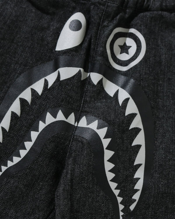 Pantalones Jogger Bape Shark Denim Niños Negras | SNLJR-1785