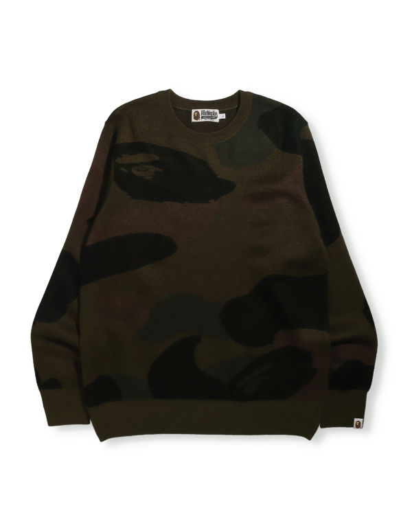 Prendas De Punto Bape Giant 1st Camo Anchos Fit Hombre Verde | GDIXF-6018