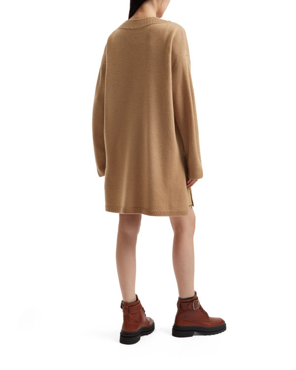 Prendas De Punto Bape Oversized Mujer Beige | QAWLO-8062