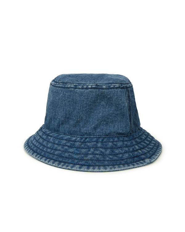 Sombreros Bape Denim bucket Mujer Azules | PIXVO-5923