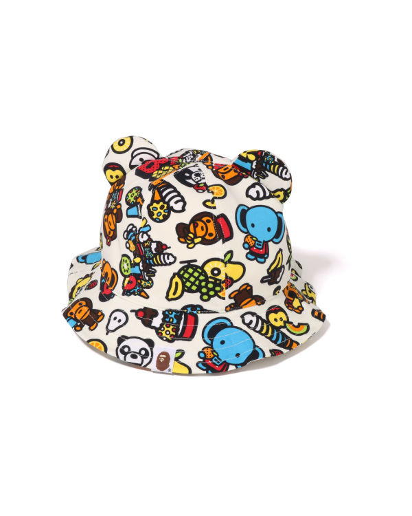 Sombreros Bape Milo Mixed Fruit Niños Creme | ADKFS-9615