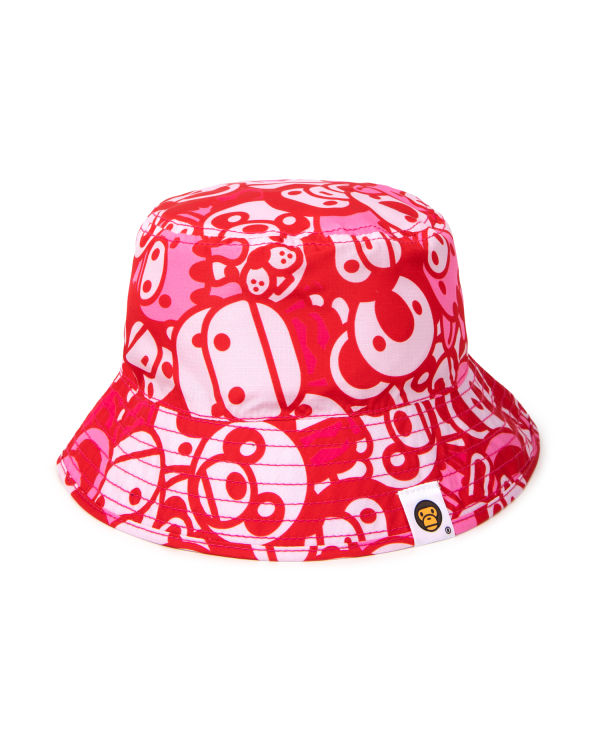 Sombreros Bape Milo bucket Hombre Moradas | EBSQV-0835