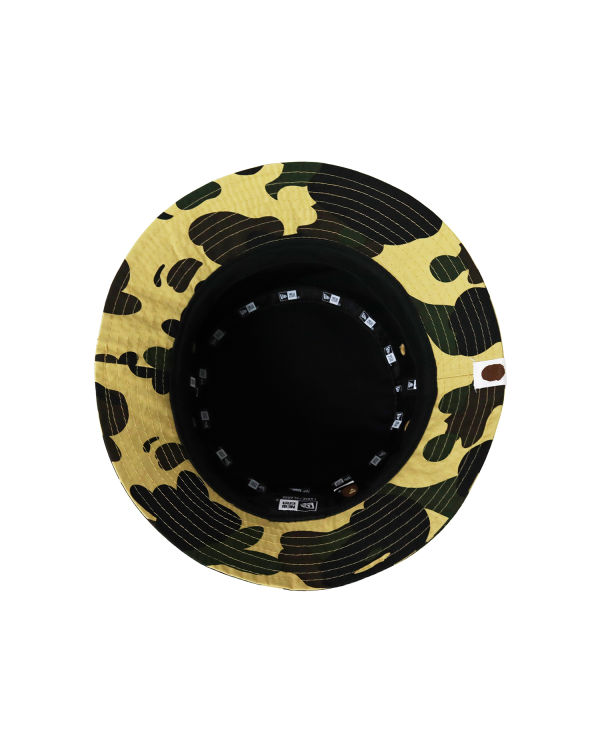 Sombreros Bape New Era 1st Camo Bucket Hombre Amarillo | ZIKYC-7298