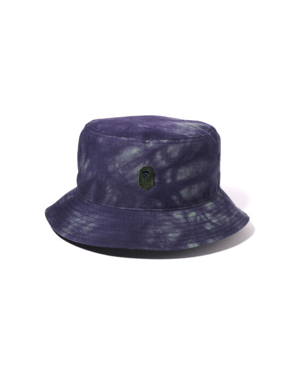 Sombreros Bape Tie Dye One Point Bucket Hombre Moradas | WKPDV-9563