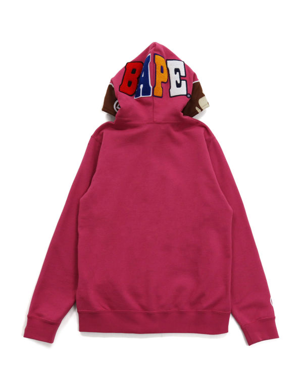 Sudadera Con Capucha Bape 2nd Ape Full Zip Mujer Rosas | QVTOG-0428