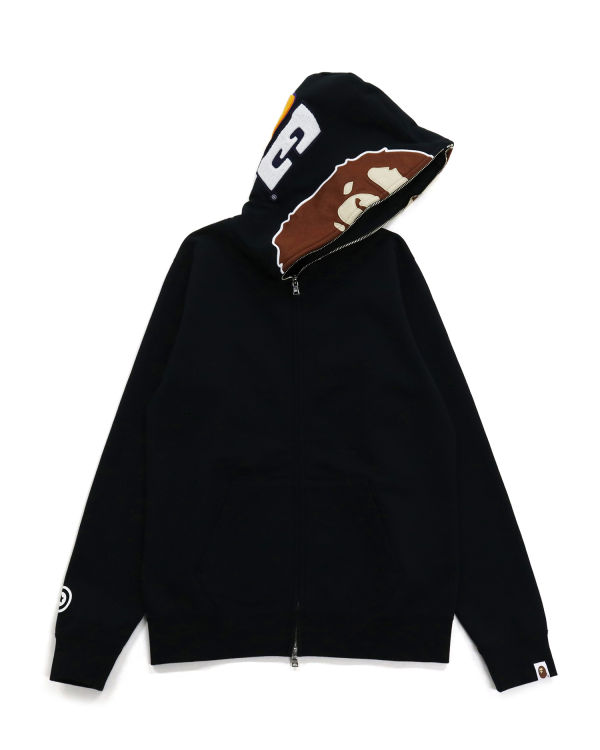 Sudadera Con Capucha Bape 2nd Ape Full Zip Mujer Negras | UCWES-0318