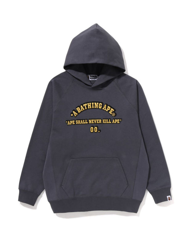 Sudadera Con Capucha Bape A Bathing Ape Oversized Pullover Mujer Gris Oscuro | EZVBO-2876