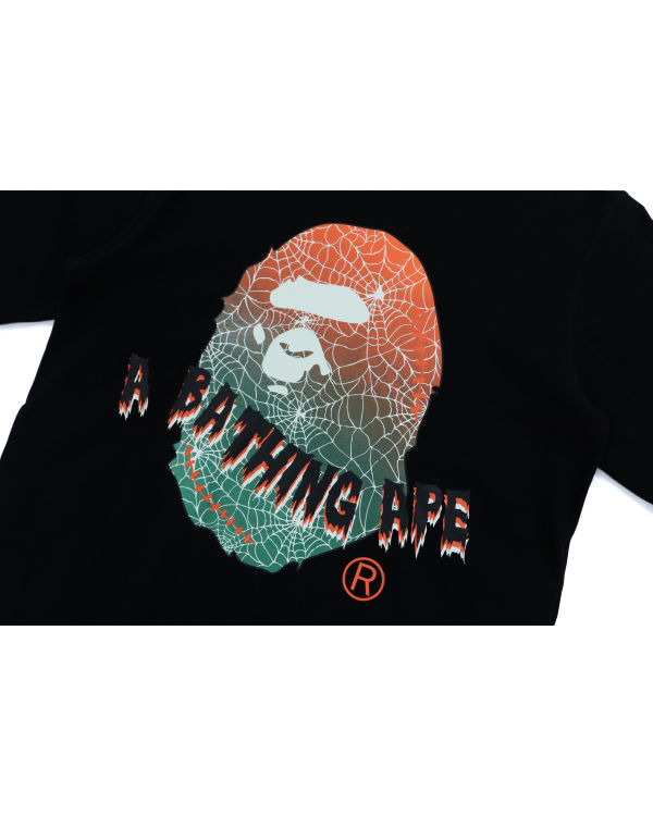 Sudadera Con Capucha Bape Halloween Ape Head Glow In The Dark Pullover Hombre Negras | VABXU-3896