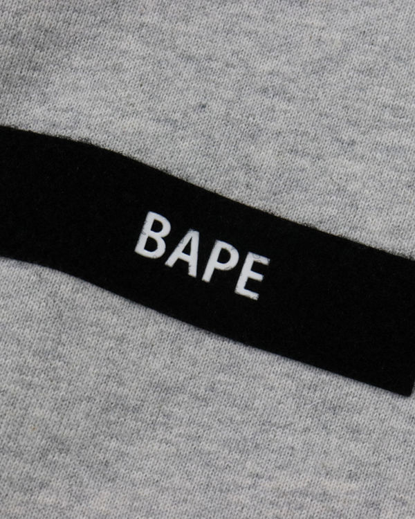 Sudadera Con Capucha Bape Military Patch Heavy Weight Hombre Gris | SKQLH-6372