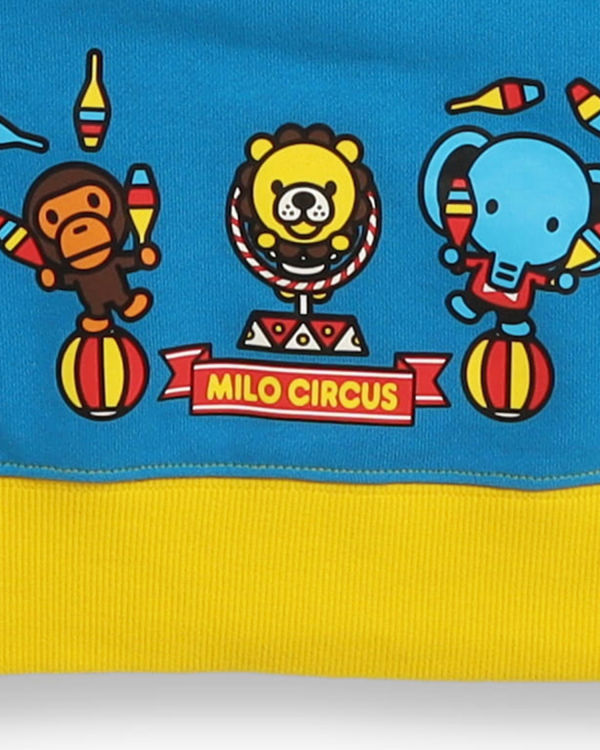 Sudadera Con Capucha Bape Milo Clown Zip Niños Azules Amarillo Rojas | CAMYQ-9684