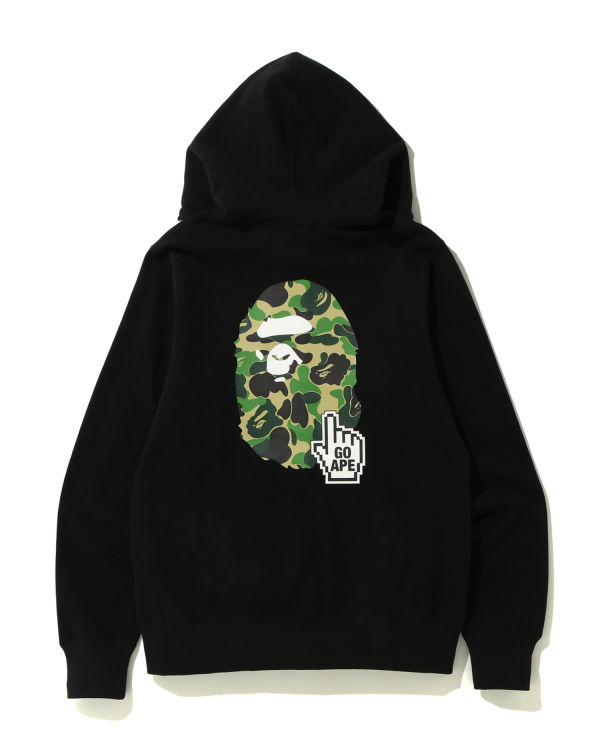 Sudadera Con Capucha Bape Online full zip Hombre Negras | ATQBM-3896