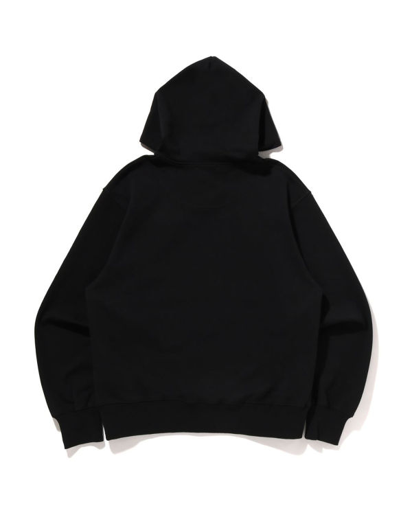 Sudadera Con Capucha Bape STA Logo Relaxed Fit Pullover Hombre Negras | OELHI-9240