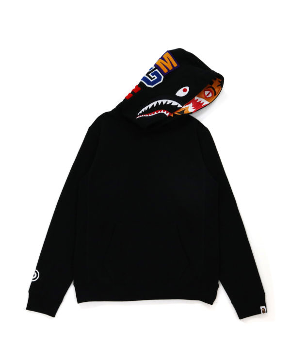 Sudadera Con Capucha Bape Shark Inside Tiger Pullover Mujer Negras | JQMZT-0485