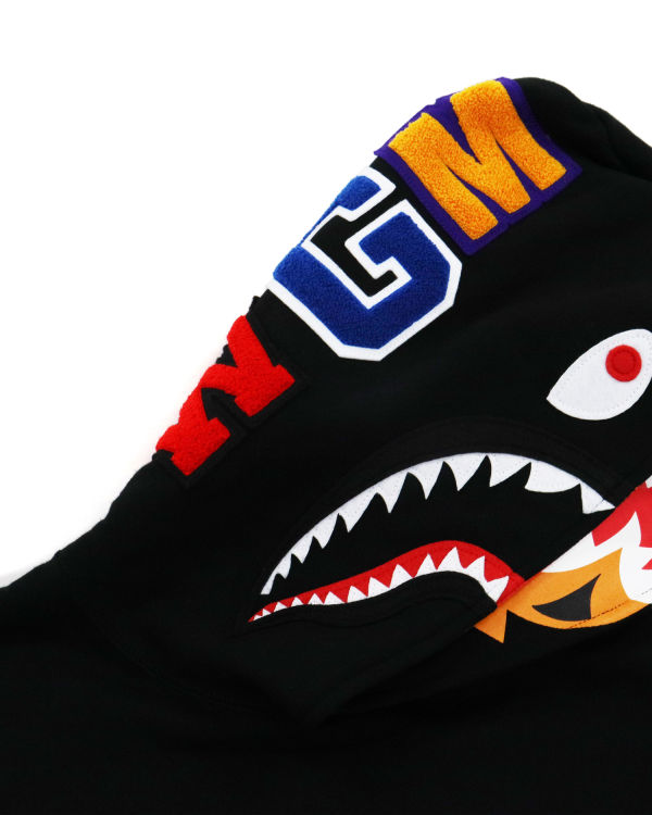 Sudadera Con Capucha Bape Shark Inside Tiger Pullover Hombre Negras | VOBQP-8269