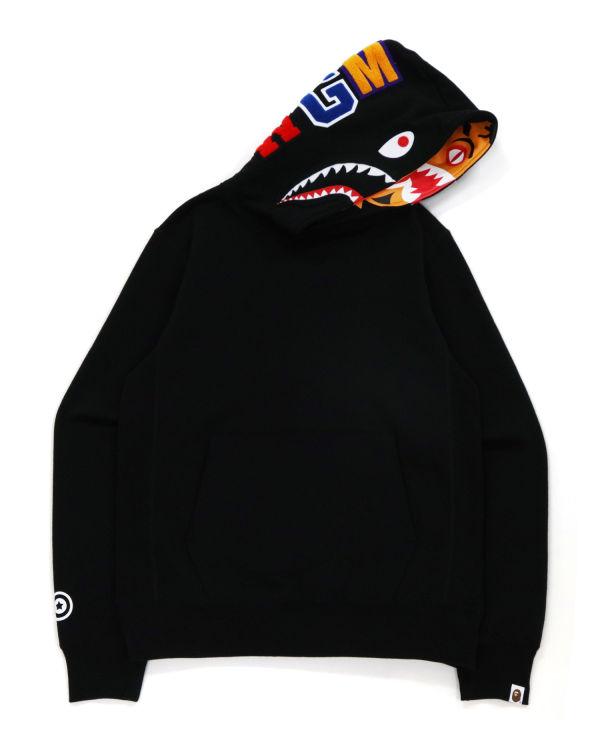 Sudadera Con Capucha Bape Shark Inside Tiger Pullover Hombre Negras | VOBQP-8269