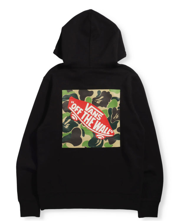 Sudadera Con Capucha Bape X Vans Pullover Hombre Negras | YDSFQ-8273