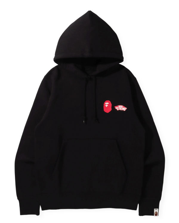 Sudadera Con Capucha Bape X Vans Pullover Hombre Negras | YDSFQ-8273