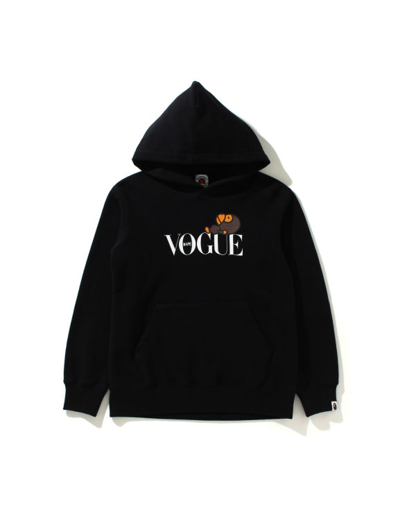 Sudadera Con Capucha Bape X Vogue Milo Pullover Niños Negras | ZVSYF-9321