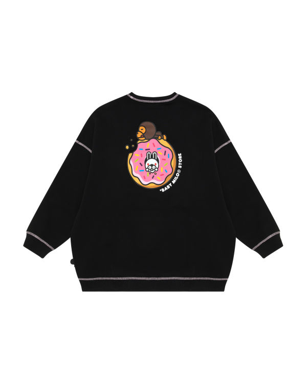 Sudaderas Bape Milo Mujer Negras | LAVNM-5149