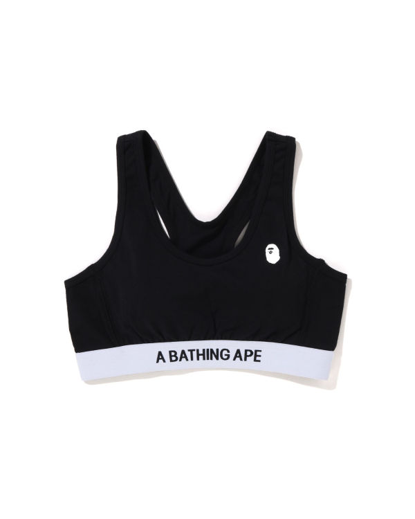 Traje Bape A Bathing Ape Sports Bra Ciclismo Mujer Negras | DOAVW-1684