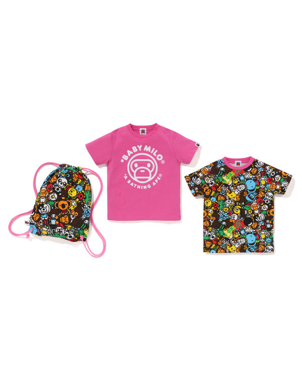 Traje Bape Milo All Safari Gift Niños Rosas | YLNGH-5403