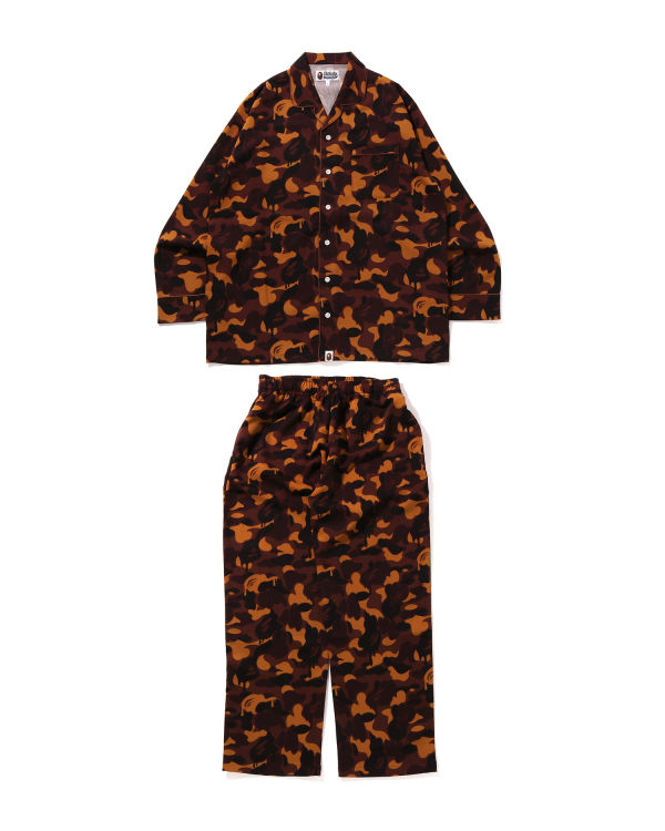 Traje Bape Valentine Chocolate Camo Pajamas Hombre Marrones | XTWGK-9375