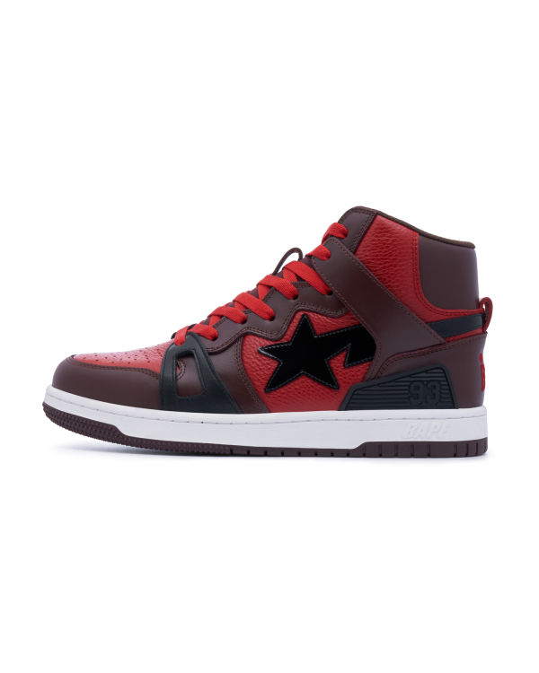 Zapatillas Bape STA 93 HI Hombre Rosas Claro | XMQEF-7943