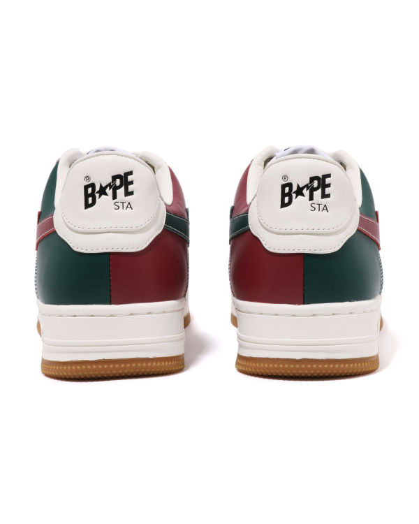 Zapatillas Bape X END. STA M1 Hombre Blancas Verde Rojas | OAWPH-9307