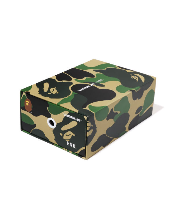 Zapatillas Bape X END. STA M1 Hombre Blancas Verde Rojas | OAWPH-9307