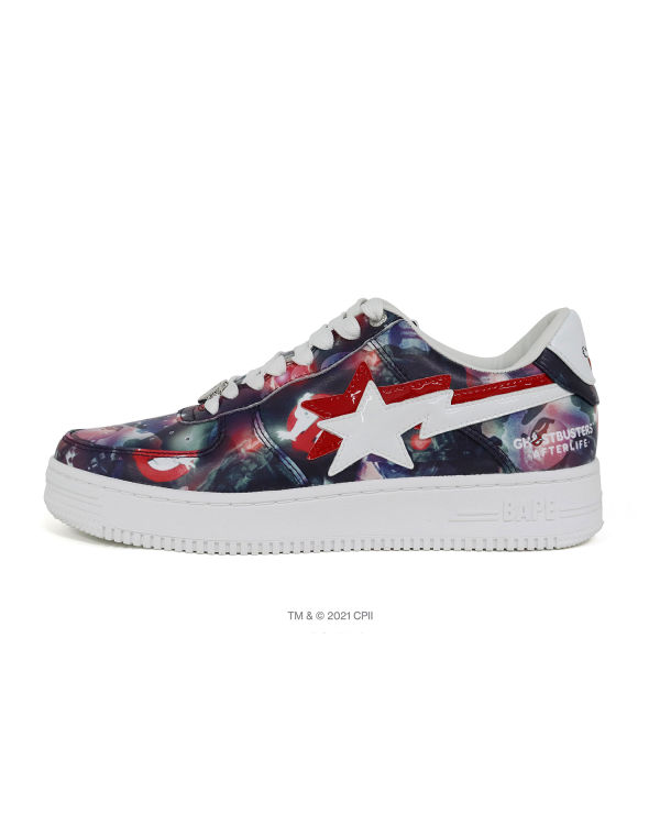 Zapatillas Bape X Ghostbusters Camo Milo Double Sta™ Low Hombre Moradas | OJLAE-5169