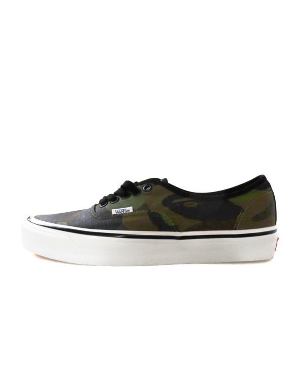 Zapatillas Bape X Vans 1st Camo Authentic Hombre Verde | YBSLC-7413