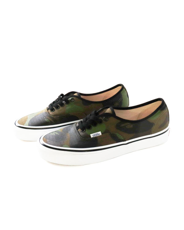 Zapatillas Bape X Vans 1st Camo Authentic Hombre Verde | YBSLC-7413